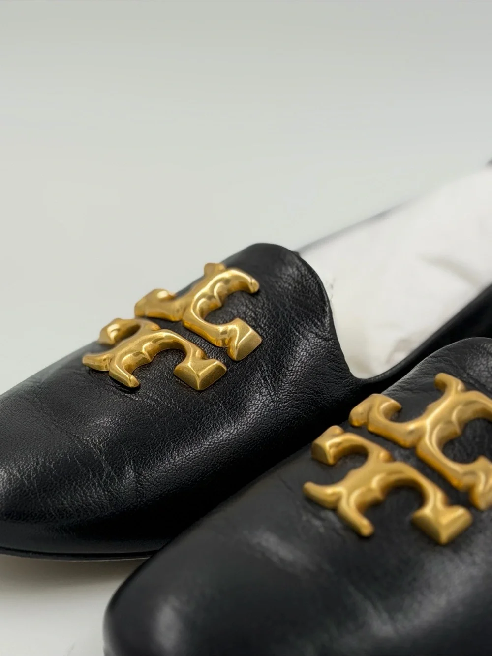 Tory Burch Eleanor Loafers – Perfect Black – Size 8